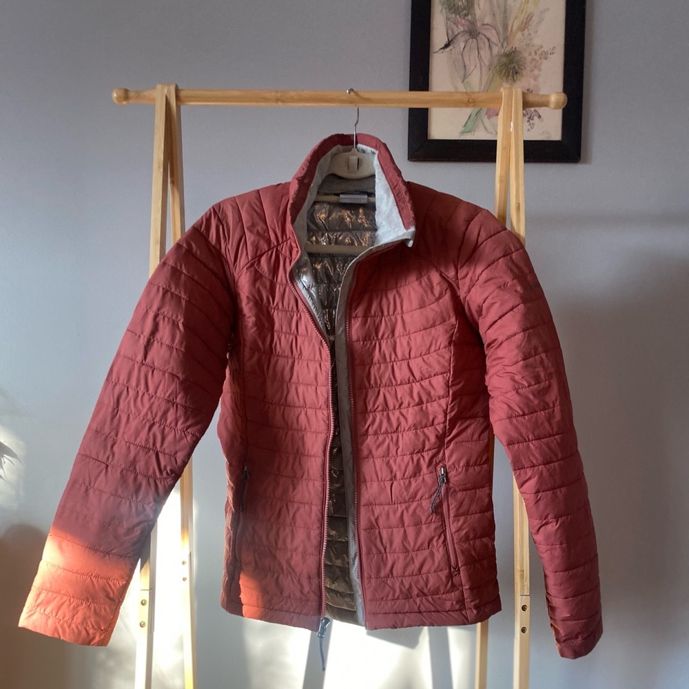 Columbia Women's Puffer Jacket - Brick Red